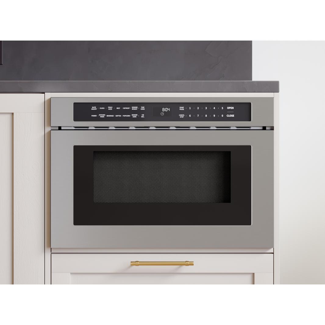 ema Zephyr 24-inch 1.2 cu. ft. Microwave Drawer MWD2401AS