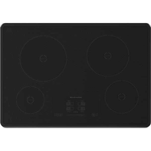 KitchenAid 30-inch Built-in Induction Cooktop KICU500XBL IMAGE 1