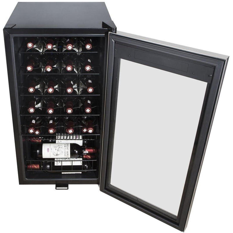 Cavavin 28-Bottle Sobra Collection Wine Cellar with One-Touch LED Digital Controls B-028WSZ IMAGE 2
