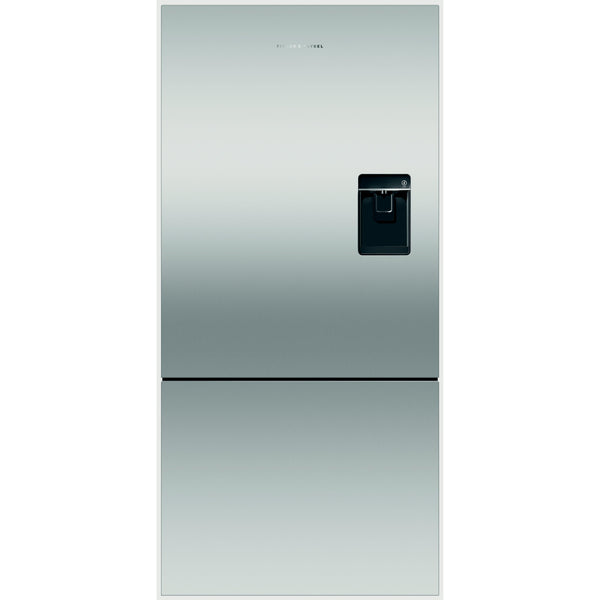 Fisher & Paykel 32-inch, 17.6 cu. ft. Counter-Depth Bottom Freezer Refrigerator with Ice and Water RF170BRPUX6 N IMAGE 1