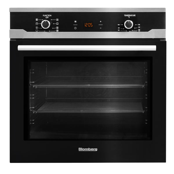 Blomberg 24-inch, 2.5 cu.ft. Built-in Single Wall Oven with Convection BWOS24110B IMAGE 1