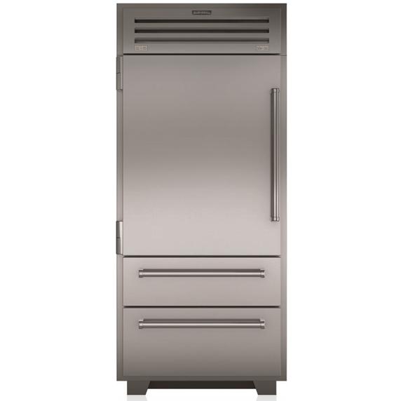 SubZero 36inch, 22.7 cu.ft. Builtin BottomFreezer Refrigerator wit