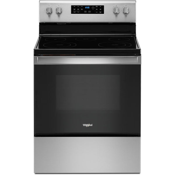 Whirlpool 30-inch Freestanding Electric Range with Frozen Bake™ Technology YWFE535S0JZ IMAGE 1