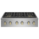Monogram 36-inch Gas Rangetop with 6 Burners ZGU366NTSS IMAGE 1