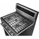 KitchenAid 30-inch Slide-In Gas Range KFGG500ESS IMAGE 2