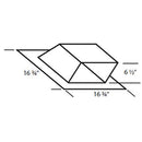  Vent-A-Hood Ventilation Accessories Caps/Louvers and Collars VP541-HP IMAGE 1