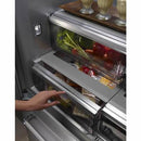  KitchenAid 43-inch, 24.2 cu.ft. Built-in French 3-Door Refrigerator with Platinum Interior Design KBFN502EBS IMAGE 5