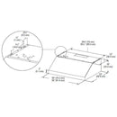  Elica 36-inch Under-Cabinet Range Hood ESR436SS IMAGE 2