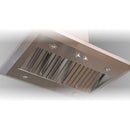  Elica 42-inch Ceiling Mount Range Hood ELI142SS IMAGE 3