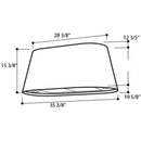  Elica 35-inch Ceiling Mount Range Hood EJL336PL IMAGE 4