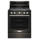  KitchenAid 30-inch Freestanding Gas Range KFGG500EBS IMAGE 1