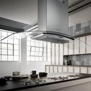  Elica 42-inch Cingoli Ceiling Mount Range Hood ECN642S2 IMAGE 1