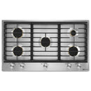  JennAir 36-inch Built-In Gas Cooktop JGC3536GS IMAGE 1