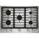  JennAir 30-inch Built-In Gas Cooktop JGC3530GS IMAGE 1