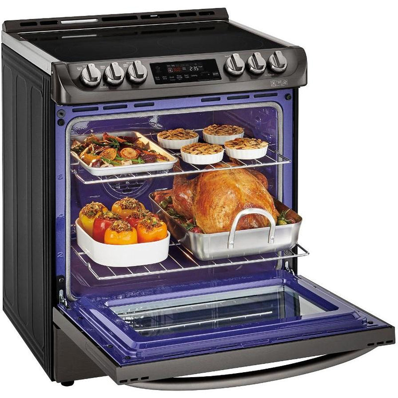 LG 30-inch Slide-In Electric Range with ProBake Convection™ LSE4611BD IMAGE 12