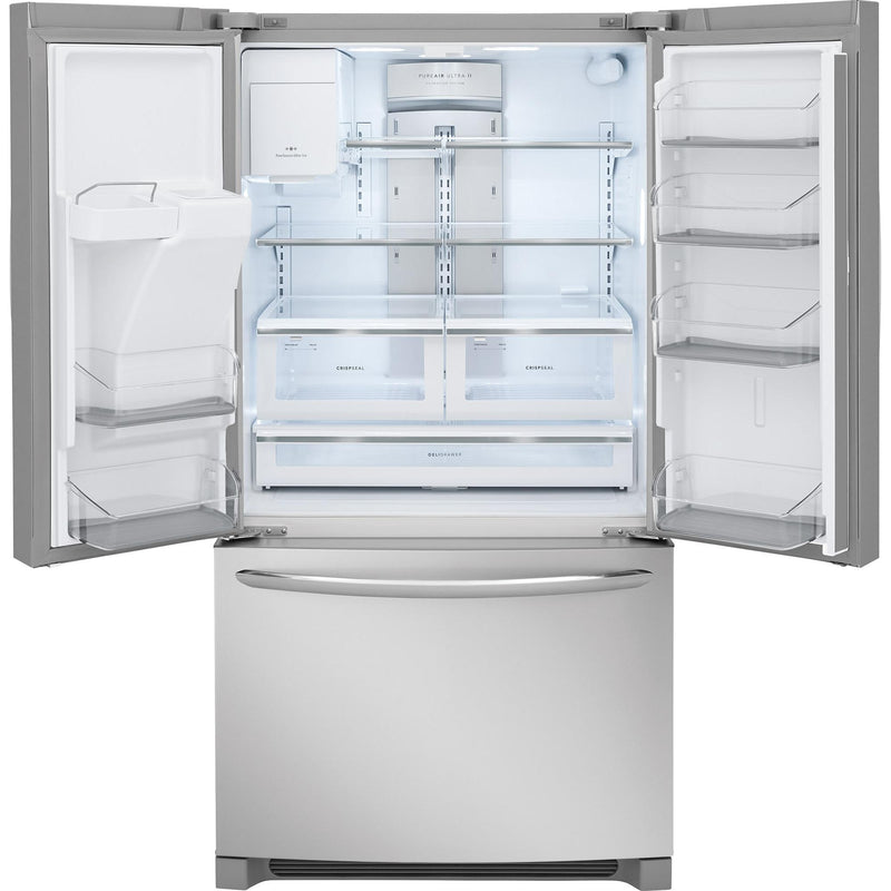 Frigidaire Gallery 36-inch, 26.8 cu.ft. Freestanding French 3-Door Refrigerator with EvenTemp™ System FGHB2868TF IMAGE 2