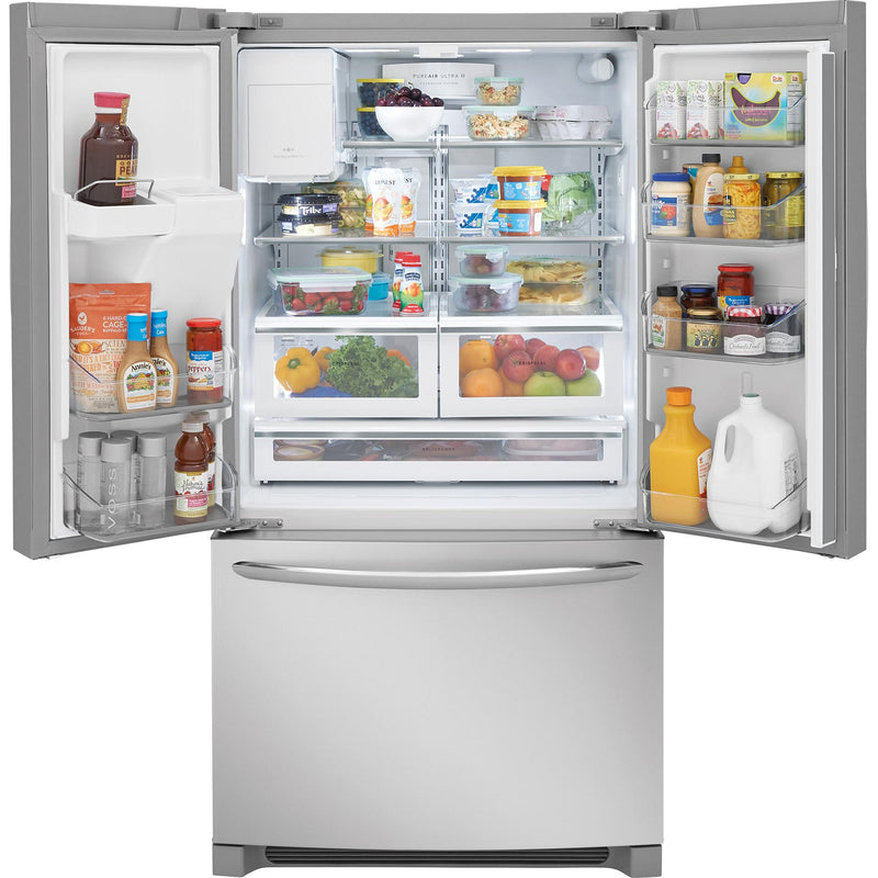 Frigidaire Gallery 36-inch, 26.8 cu.ft. Freestanding French 3-Door Refrigerator with EvenTemp™ System FGHB2868TF IMAGE 3