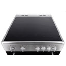 Blomberg 24-inch Freestanding Electric Range with 4 Cooking Zones BERC24202SS IMAGE 7