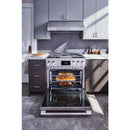  Signature Kitchen Suite 36-inch Freestanding Dual-Fuel Range with Steam-Assist Oven SKSDR360GS IMAGE 17