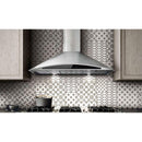  Elica 36-inch Foglia Wall Mount Range Hood EFG636S1 IMAGE 1
