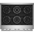  JennAir Rise 36-inch Professional-Style Gas Range JGRP436HL IMAGE 2