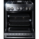  JennAir Rise 30-inch Professional-Style Dual-Fuel Range JDRP430HL IMAGE 2