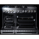  JennAir Rise 48-inch Professional-Style Dual-Fuel Range with Chrome-Infused Griddle JDRP548HL IMAGE 3