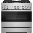  JennAir Noir 36-inch Professional-Style Dual-Fuel Range JDRP636HM IMAGE 1