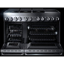  JennAir Noir 48-inch Professional-Style Dual-Fuel Range with Chrome-Infused Griddle JDRP548HM IMAGE 2