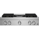  JennAir Noir 36-inch Gas Rangetop with Gas Grill JGCP636HM IMAGE 1