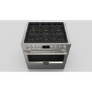  Fulgor Milano 36-inch Freestanding Gas Range with Dual Convection F6PGR366S2 IMAGE 2