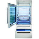  Sub-Zero 36-inch, 22.7 cu.ft. Built-in Bottom-Freezer Refrigerator with Interior Ice Maker PRO3650G-LH IMAGE 3
