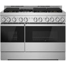  JennAir Noir 48-inch Professional-Style Gas Range with Infrared Grill JGRP648HM IMAGE 1