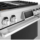  Signature Kitchen Suite 36-inch Freestanding Gas Range with Wi-Fi Connectivity SKSGR360GS IMAGE 9