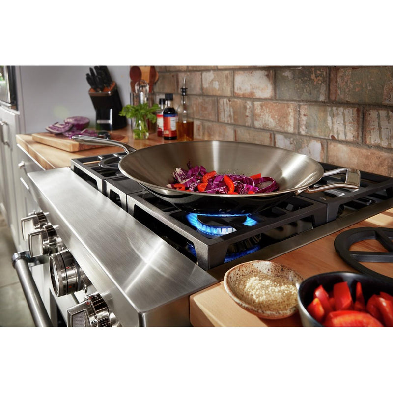 KitchenAid 30-inch Freestanding Dual Fuel Range with Even-Heat™ True Convection KFDC500JSS IMAGE 15