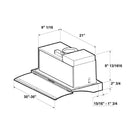  Elica 36-inch Glide Under-Cabinet Range Hood EGL436S1 IMAGE 4