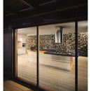  Elica 23-inch Chrome Ceiling Mount Range Hood ECH623S1 IMAGE 4