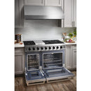 Thor Kitchen 48-inch Freestanding Gas Range with Griddle LRG4807U IMAGE 10