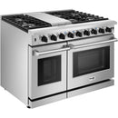 Thor Kitchen 48-inch Freestanding Gas Range with Griddle LRG4807U IMAGE 2