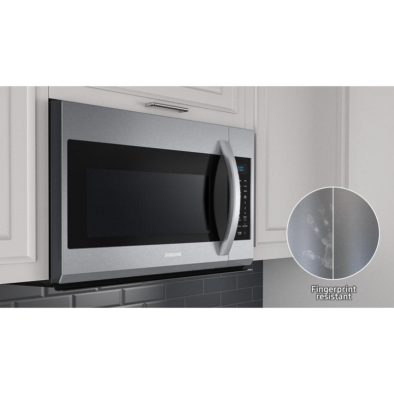 Samsung 30-inch, 1.7 cu.ft. Over-the-Range Microwave Oven with LED Display ME17R7021ES/AA IMAGE 11