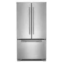  JennAir Rise 36-inch, 21.9 cu.ft. Counter-Depth French 3-Door Refrigerator with Interior Ice Maker JFFCF72DKL IMAGE 1