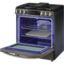  LG 30-inch Slide-In Gas Range with Air Fry LSGL6335D IMAGE 4
