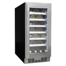  Silhouette 28-Bottle Pro Series Wine Cellar with LED Lighting SPRWC031D1SS IMAGE 4