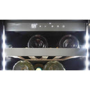  Silhouette 28-Bottle Pro Series Wine Cellar with LED Lighting SPRWC031D1SS IMAGE 6