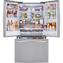 LG 36-inch, 29 cu.ft. Freestanding French 3-Door Refrigerator with Multi-Air Flow™ Technology LRFWS2906V IMAGE 4