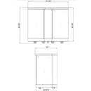 Thor Kitchen Outdoor Kitchen Stainless Steel Corner Cabinet MK06SS304 IMAGE 3