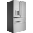  Café 36-inch, 22.3 cu.ft. Counter-Depth French 4-Door Refrigerator with Wi-Fi CXE22DP2PS1 IMAGE 2