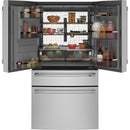  Café 36-inch, 22.3 cu.ft. Counter-Depth French 4-Door Refrigerator with Wi-Fi CXE22DP2PS1 IMAGE 5