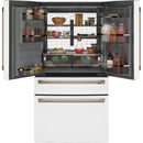  Café 36-inch, 22.3 cu.ft. Counter-Depth French 4-Door Refrigerator with Wi-Fi CXE22DP4PW2 IMAGE 5