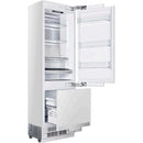 Fulgor Milano 30-inch, 16 cu.ft. Built-in Bottom Freezer Refrigerator with LED Lighting FM4BM30FBI IMAGE 2